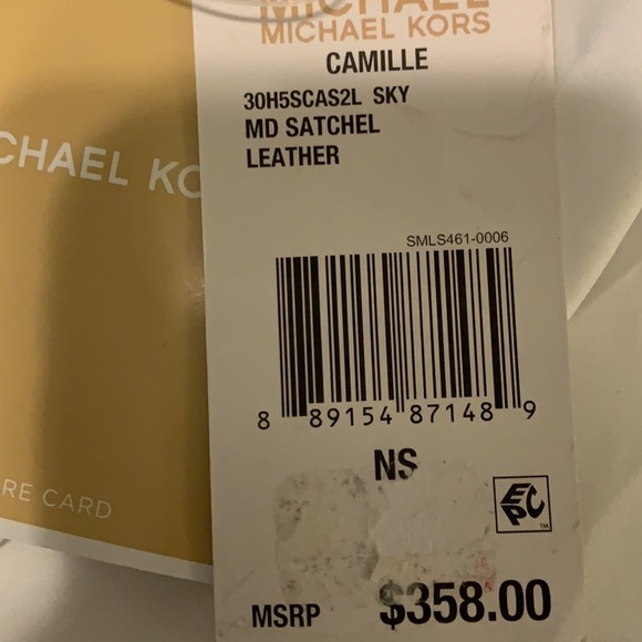 Michael Kors satchel with crossbody strap